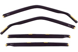 ‎J&J AUTOMOTIVE J&J AUTOMOTIVE | Windabweiser Passend Für Grand Cherokee 2005-2011, Heko Regenabweiser, Getönt, Set 4-Teilig, Vorne, Hinten, Aerodynamisch