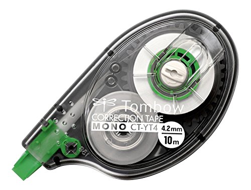 3 Stück Tombow CT-YT4 Korrekturroller, seitliches Abrollen, 4.2 mm x 10 m - 6