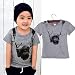 For 1-6 years old boys,Clode® Summer Children Boy Kids Camera Short Sleeve Tops T Shirt Tees Clothes (100cm(2-3Y))