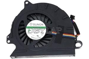 DBTLAP Laptop CPU fan Compatible for HP EliteBook 8440 8440P 8440W SPS: 594049-001 GB0507PGV1-A CPU cooling Fan