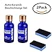 Produktbild WZTO Auto Keramik Beschichtungs Set/Auto Kratzfeste Schutz Polish Nano Keramik Glas Beschichtung Autopolitur Lackpflege 2 pcs