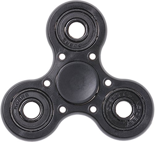 Fidget Hand Spinner Noiseless Long Spin Time Superior Bearing Kids Adults Toy For Relieving Anxiety Stress (One Size, Black) Fidget Hand Spinner Noiseless Long Spin Time Superior Bearing Kids Adults Toy For Relieving Anxiety Stress (One Size, Black)