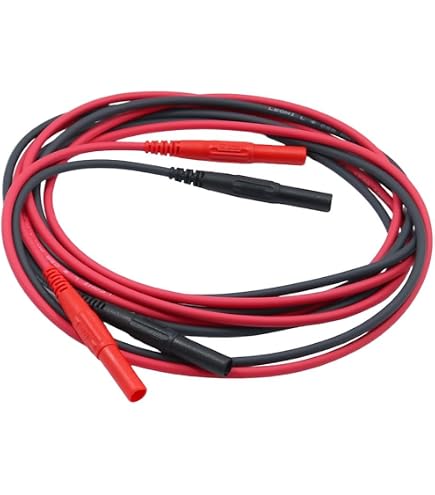 Akozon Multimeter Testkabel-Set – 4 Mm Bananenstecker, Mit Krokodilklemmen, U-Sonden & Nadeln Für Elektronik