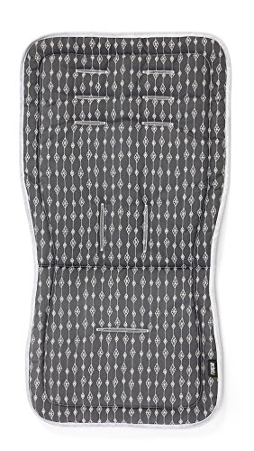 Mamas & Papas Pushchair Stroller Buggy Essential Liner (Charcoal Bunting)