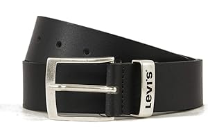 Levi's Męski pasek New Ashland, Regular Black, 85