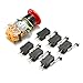 Produktbild Bluelover 1Pcs Rote Schild-Notfall-E-Stop-Druckknopf 22Mm + 6Pcs End-Stop-Begrenzter Mikroschalter-Installationssatz