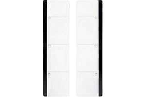 PIXARO 2 Stück Memoboard Acryl Monitor - Büro Zubehör Schreibtisch Zubehör Aesthetic Computer Nachrichtentafel Schreibtisch Deko Bürobedarf Acryl Board für Office Home