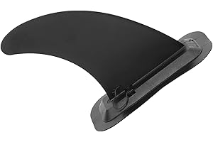 ‎VGEBY VGEBY Board Finne, Finne PVC Single Center Abnehmbare Finne Kajak Mit Fin Dock Finne für Surfboard Long Board Assault Boot