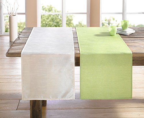 Runner Da Tavolo Frank 85x85cm - Grigio, Poliestere, Ricamo Motivi Circolari - Foto 10