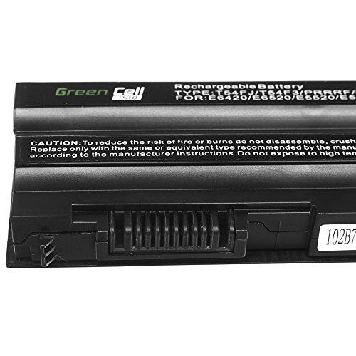 Green Cell® PRO Serie 8858X M5Y0X T54FJ Laptop Akku für Dell Latitude E5420 E5430 E5520 E5530 E6420 E6430 E6440 E6520 E6530 E6540 (Original Samsung SDI Zellen, 6 Zellen, 5200mAh, Schwarz) - 3