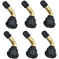 6 PCS Tubeless Tire Valve durable Tyre Valve Extension Adapter Tyre Valve Adapter Stem tyre air valve stem for Car Motorcycle Bike Scooter