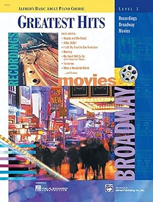 Alfred Basic Adult Piano Course Greatest Hits Level 1 --- Piano --- Alfred Publishing