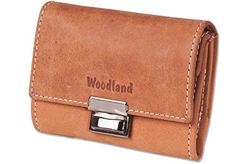 Woodland - Original Mini taxi cambio in pelle di bufalo naturale in Cognac