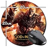  God Of War Ascension Ares Alfombrilla Redonda Round Mousepad PC