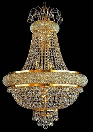 KRISTALL KRONLEUCHTER LÜSTER "JAMELLIE" MIT ECHTEN SWAROVSKI CRYSTALS