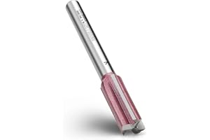 WOBLLMX Fraise à rainurer à 3 lames - Tige de 8 mm - Diamètre : 12 mm - Longueur de travail : 30 mm - En métal dur professionnel - Fraise à rainurer standard pour bois, plaque de densité - Accessoires