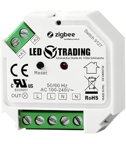 Télécommande RF LEDKIA LIGHTING Pour Module Variation LED 1-10V Et Triac - Contrôle Sans Fil