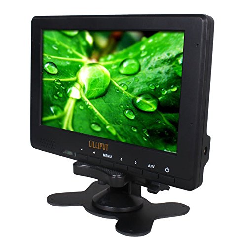 Liliput 7" 667GL-70NP/H/Y LCD Field Monitor With HDMI and Camera Battery Slot For DSLR Cameras RS.10900 (50.00% Off) - Amazon