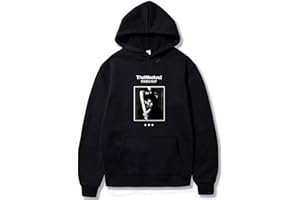 OUHZNUX Sudadera con Capucha The Weeknd Rapper Sudadera con Capucha The Weeknd Impreso Sudadera con Capucha De Manga Larga Hip Hop Trend Wear Sudadera con Bolsillos Xs-4Xl
