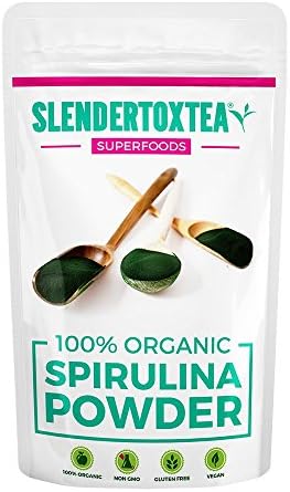 Slendertoxtea Superfoods - Organic Spirulina Powder (250g)