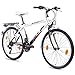 Price comparison product image 24" KCP CITY COMFORT CRUISER YOUTH BIKE Boys WILD CAT 18S SHIMANO black white - (24 inch)