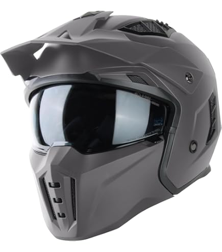 HJC CS 15 Space MC7SF Helmet Black/Orange/Matt, black/orange Sports & Outdoors