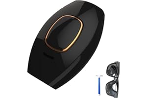 CHENRI PureGlow Hair Removal, IPL Hair Removal Device, Permanent Hair Removal Device with 5 Energy Levels, Painless Hair Removal for Women and Men, Hair Remover for Facial, Legs, Arms, Body (Black)