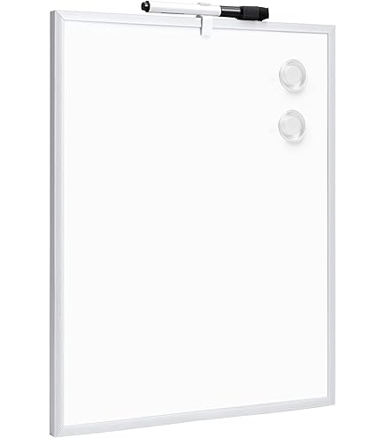 Tableau Magnétique Mural A3 (44x30,8cm) - 20 Aimants Inclus - Pour Notes, Photos Et Organisation Bureau/cuisine
