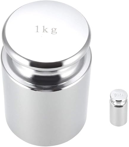 CGOLDENWALL Poids D'étalonnage 1 à 25 Kg - Idéal Pour Calibrer Votre Balance Numérique - Kit Complet De Masses De Précision - 8