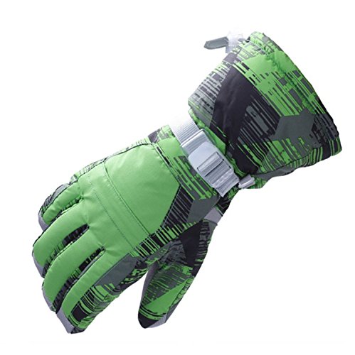 TeyxoCo Waterproof Women Winter Ski Skiing Snow Warm Gloves