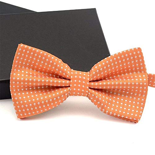 Preisvergleich Produktbild WUNDEPYTIE Fliege Polyesterfaser Hochzeit Kind Bow Business Orange Krawatte