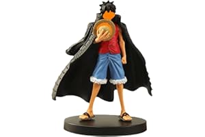 BSNRDX Anime Figuren, Anime Figur Anime Deko Luffy Figur Statue beliebte Model Actionfigur PVC Doll Collectibles Spielzeug Sammlerstück Dekoration Ornamente Sammlung Desktop Puppe 18CM