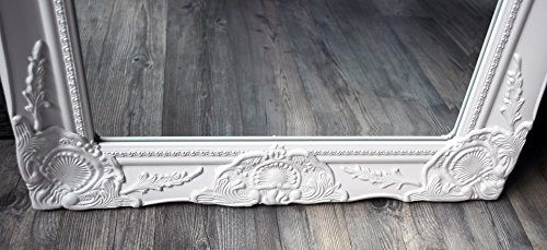 Spiegel Wandspiegel weiß Barock TABEA 100 x 50 cm - 5