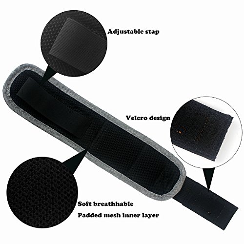 SOBROVO Leistungsstarke magnetische Armband mit 5 leistungsstark für die Befestigung Schrauben, Nägel, Schere und kleine Werkzeuge - 5