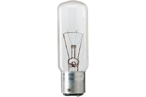 GIRARD SUDRON Tube 25W B22 25x80 Blanc Halogène 250 Lumens 1 Unité
