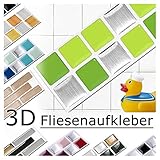 ✅ Decoración para cocina y baño ECONÓMICA Y MODERNA con adhesivos 3D con modelo de mosaico para baldosas modernas Diseña tu hogar con el adhesivo para baldosas 3D en un momento, de forma sencilla, rápida y personalizada.