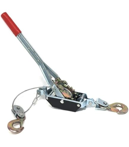 Paranco A Catena Manuale 0,75t - Blocco Per Sollevamento Con Leva A Cricchetto - Foto 5