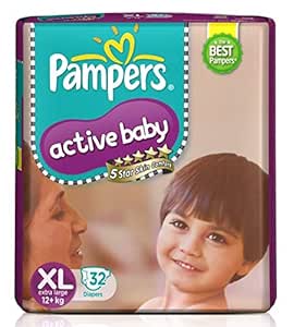 pamper active baby diaper xl