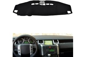 HATHWAY Adatto per Land Rover Range Rover Sport 2006-2009 LHD, Copertura cruscotto Auto, Copertura cruscotto Antiscivolo, coperture cruscotto Interno, Accessori Auto (Nero)