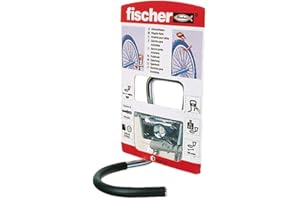 Fischer Crochet porte-bicyclette en acier Saillie 90 mm