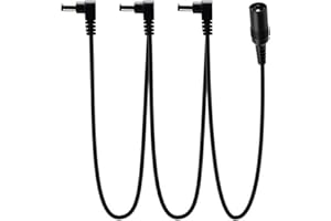 Security-01 Câble répartiteur d'alimentation pour 9 V Pédale de Guitare 3 Voies Daisy Chain pour Effets de Guitare