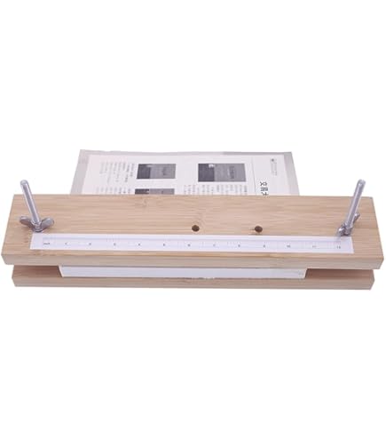 Book Press Bookbinding, Wooden Bamboo Book Press, Portable Binding