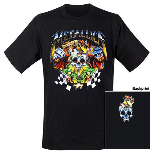 Preisvergleich Produktbild Metallica - T-Shirt Checkered Flag (in S)