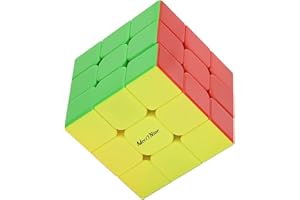 MERRYNINE Cube de vitesse 3 x 3 x 3 cm, cube puzzle professionnel, jouets casse-tête pour enfants, tout-petits et adultes (sans autocollant)