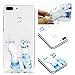 Produktbild HopMore Huawei Honor 9 Lite Hülle Silikon Transparent Durchsichtig Hüllen Clear Muster Design Bumper Ultra Slim Dünn TPU Handyhülle Kawaii One Piece Tasche Schale Hüllen Case Cover pour Honor 9 Lite -- Finger