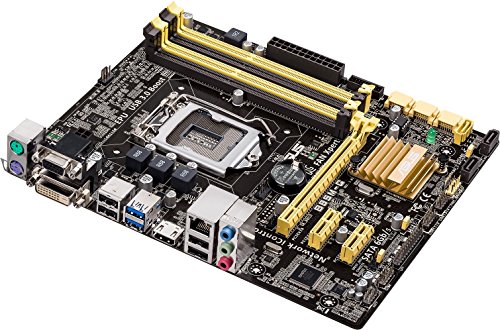 ASUS B85M-G - Placa Base (Intel B85 Express, DDR3, S-ATA 600, Micro ATX, PCI Express 3.0 x 16, USB 3.0, HDMI, Red iControl, CrashFree BIOS 3, Socket 1150) - ASUS