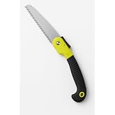 Busstier Katlanır Budama Testeresi, 18 cm Paslanmaz &Ccedil;elik Bı&ccedil;ak, 23 cm Kaymaz Ergonomik Sap, G&uuml;venlik Kilitli, Ağa&ccedil; Dalı Kesi