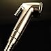 KES Toilet Hand Held Bidet Shattaf Cloth Diaper Sprayer, Polished Chrome, P915