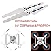 Produktbild Y56 1 Paar LED Licht Blitz Propeller USB Lade Für DJI Phantom 4 Pro Pro + Drone