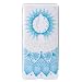 Produktbild Hülle für Sony Xperia XZ2 ,DYSu Transparent TPU Sun-Mandala Fall Gel-Abdeckung Schutzhülle Weiche Silikon Handyhülle Schale Cover Case Tasche für Sony Xperia XZ2 ( Nicht geeignet Sony Xperia XZ2 Compact 5.0" )